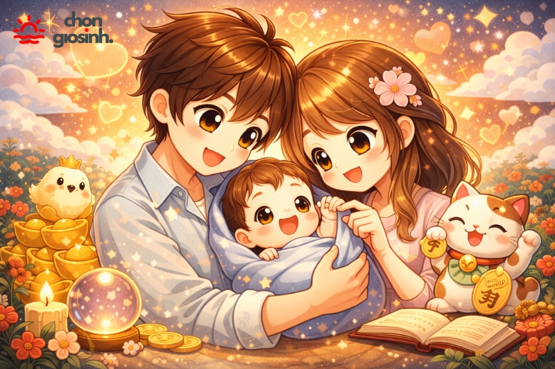 Xem giờ tốt 8 Những lưu ý quan trọng cha mẹ cần biết khi chọn giờ sinh con