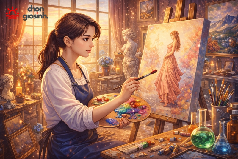 Xem giờ sinh để hiểu thấu nghề nghiệp tương lai của bạn 4 Tâm hồn nghệ sĩ và trí tuệ sáng tạo