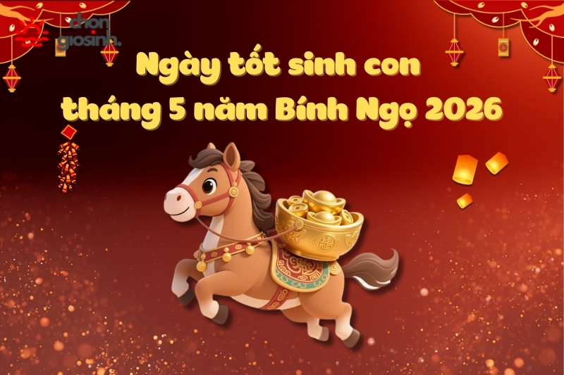 Ngày tốt sinh con tháng 5 năm 2026 hợp tuổi bố mẹ 1 Ý nghĩa tâm linh khi chọn ngày tốt sinh con tháng 5