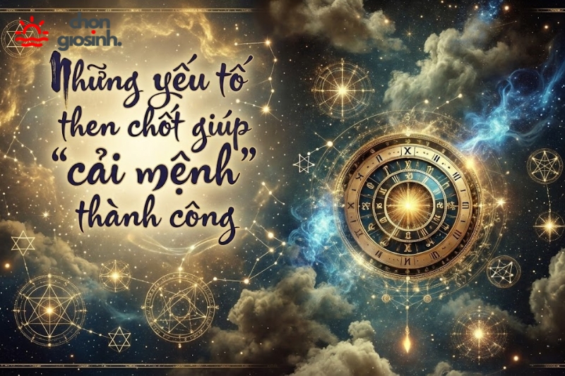 Những yếu tố then chốt giúp "cải mệnh" thành công