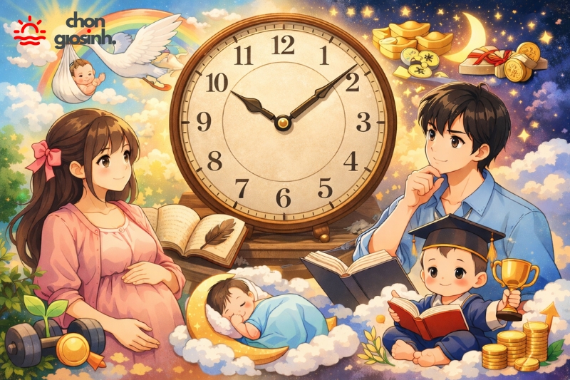 Giờ đẹp sinh mổ ngày mai, kèm luận giải Tử Vi chi tiết 1 Tại sao nhiều phụ huynh lại lựa chọn giờ sinh đẹp cho con?