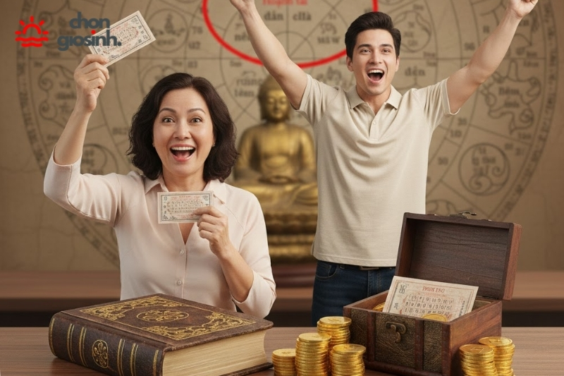 Lá số trúng số độc đắc: Phúc đức hay vận may nhất thời? 1 Lá số trúng số độc đắc: Phúc đức hay vận may nhất thời?