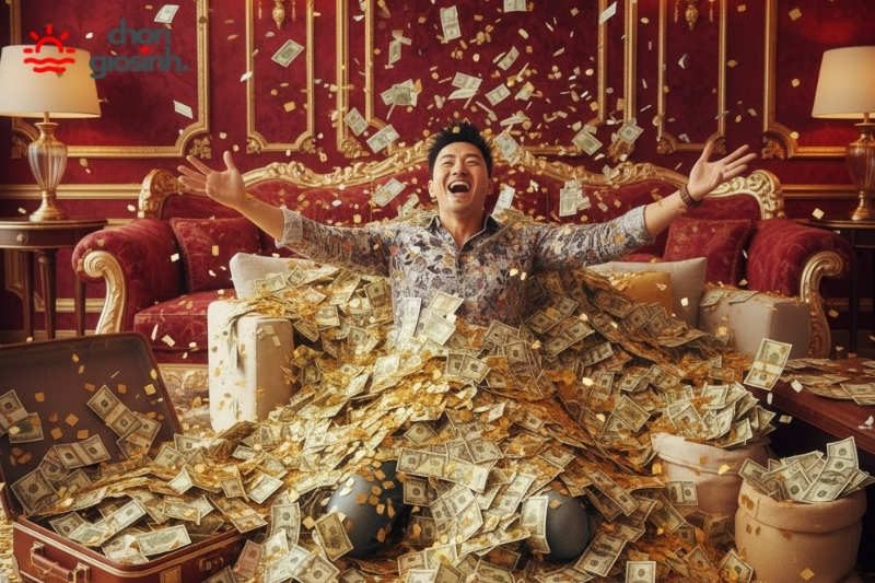 Lá số trúng số độc đắc: Phúc đức hay vận may nhất thời? 3 la so trung so doc dac 3