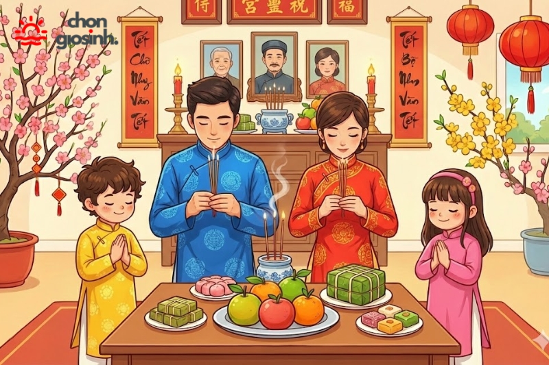 Hóa Lộc và Hóa Khoa tại cung Tử Tức