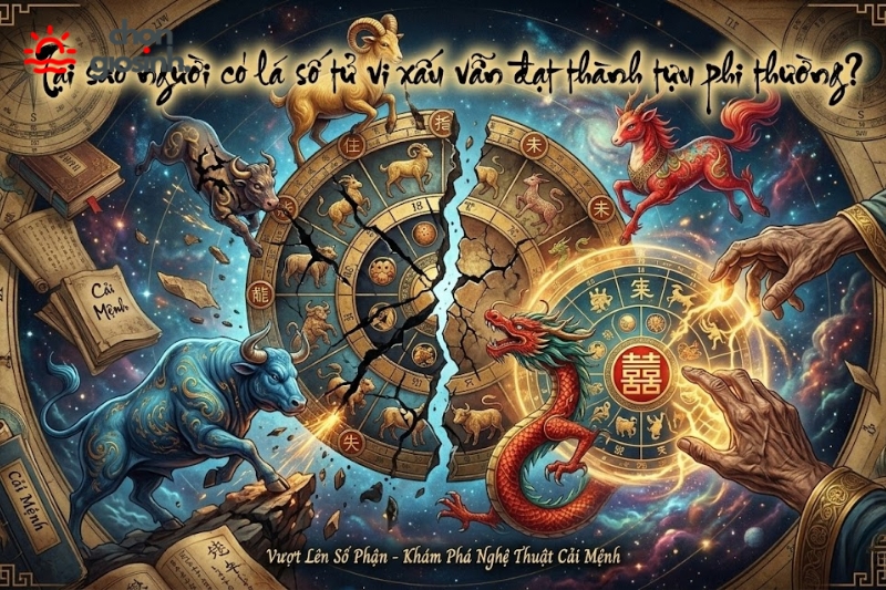 Tại sao người có lá số tử vi xấu vẫn đạt thành tựu phi thường?