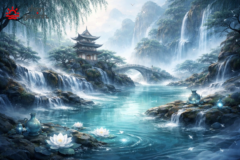 Mệnh khuyết Thủy là gì? Cách cải vận chuẩn nhất theo Tử Vi 3 Bố trí không gian sống đại lợi